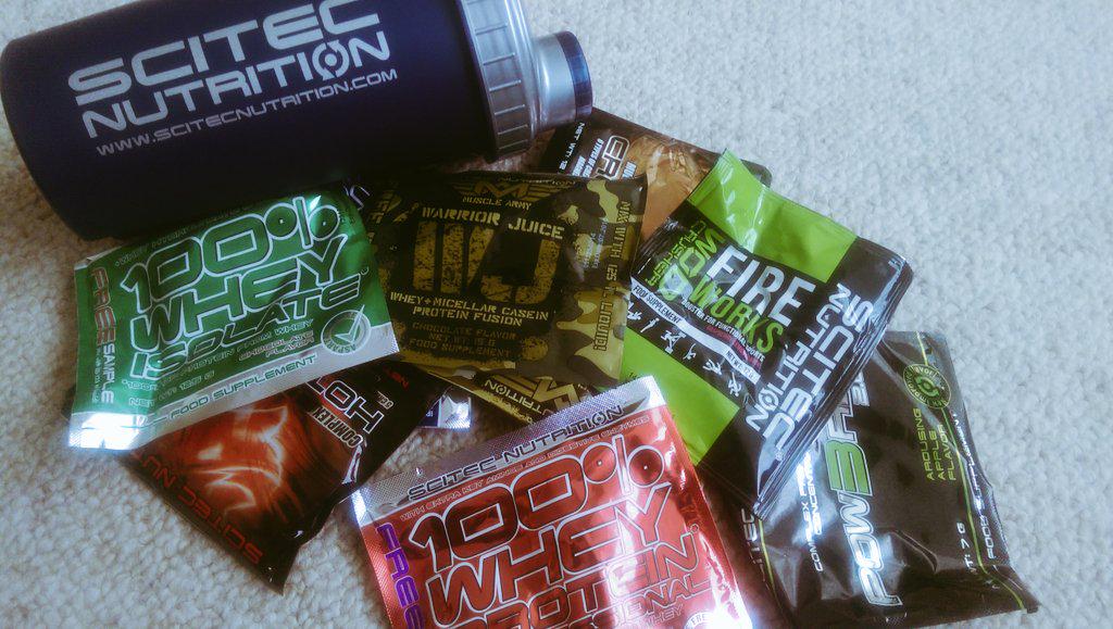 #RT &amp; #Follow to have a chance to win some <a href="/TeamScitec/">Scitec Nutrition</a> goodies! #competition Drawn Monday #win #supplements