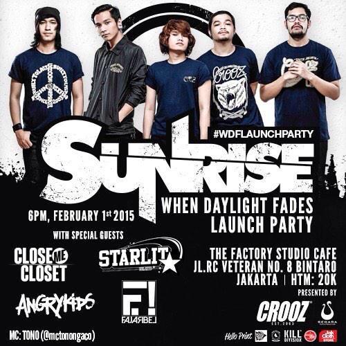 Besok jam8 malam ya di the factory veteran bintaro ! See yaa