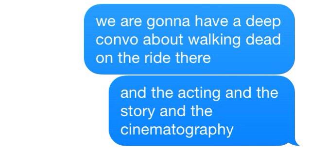 When you're a film nerd