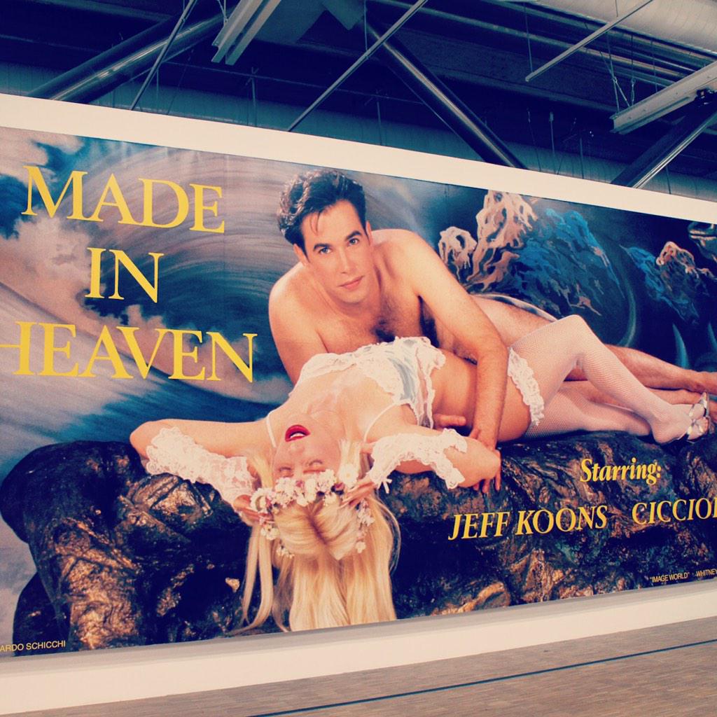 childssss's tweet photo. Jeff Koons works is very powerful. While seeing the 18+ section I could not stop thinking "sex sells". #Pompidou http://t.co/SeLnrxbGc5