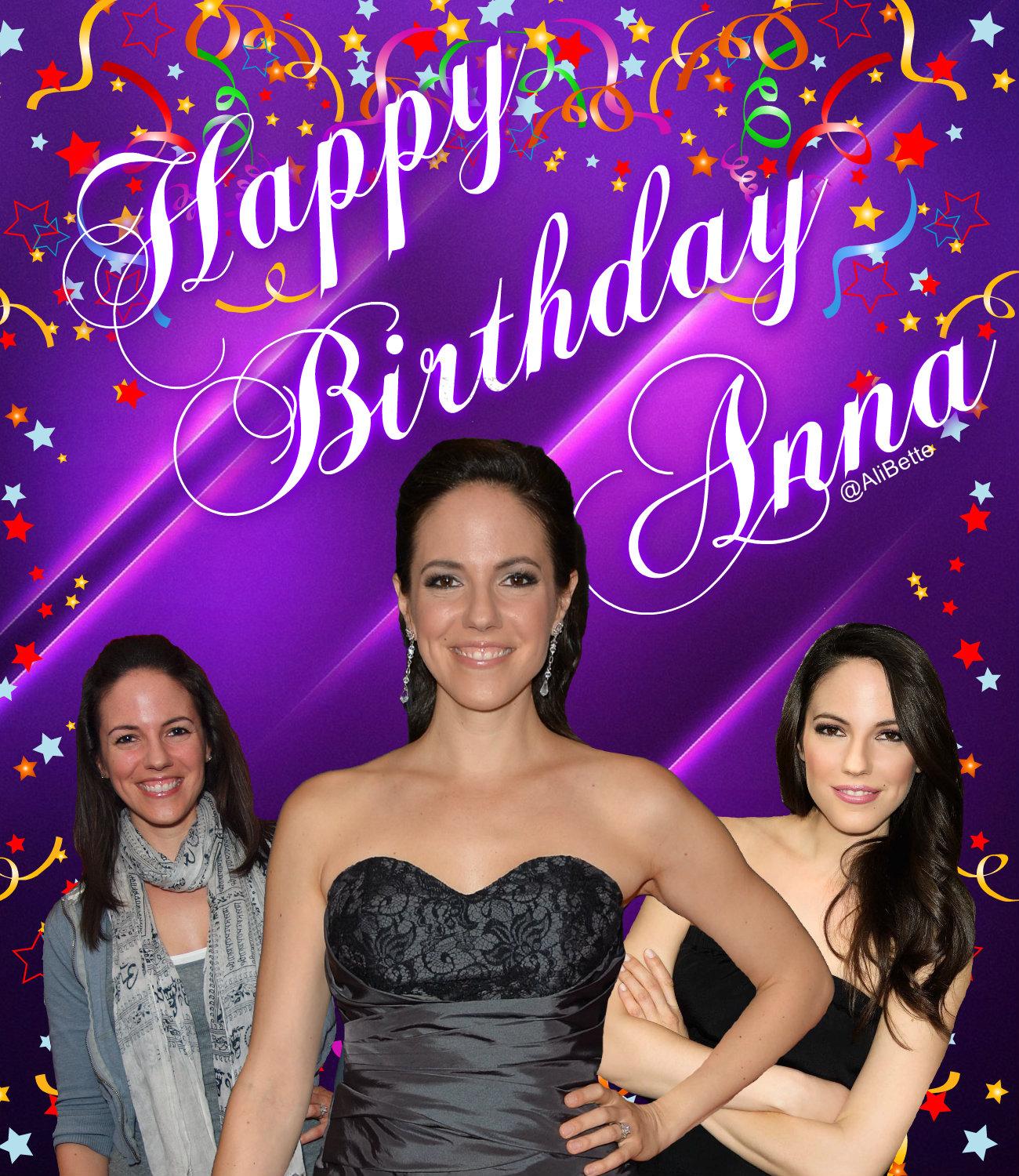 A HAPPY BIRTHDAY shout out to may your day be as awesome as you are!! have a good one Anna xo    