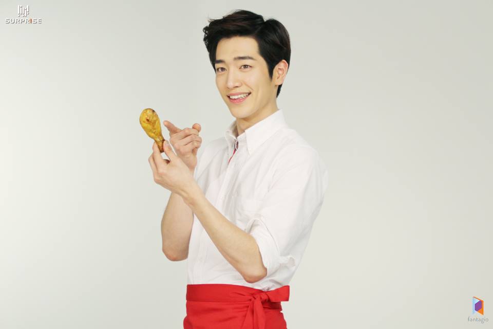 SeokangjoonID's tweet photo. [PIC] Seo Kang Joon for Goobne Chicke Commercial! ♡♡ http://t.co/oselbA69IE