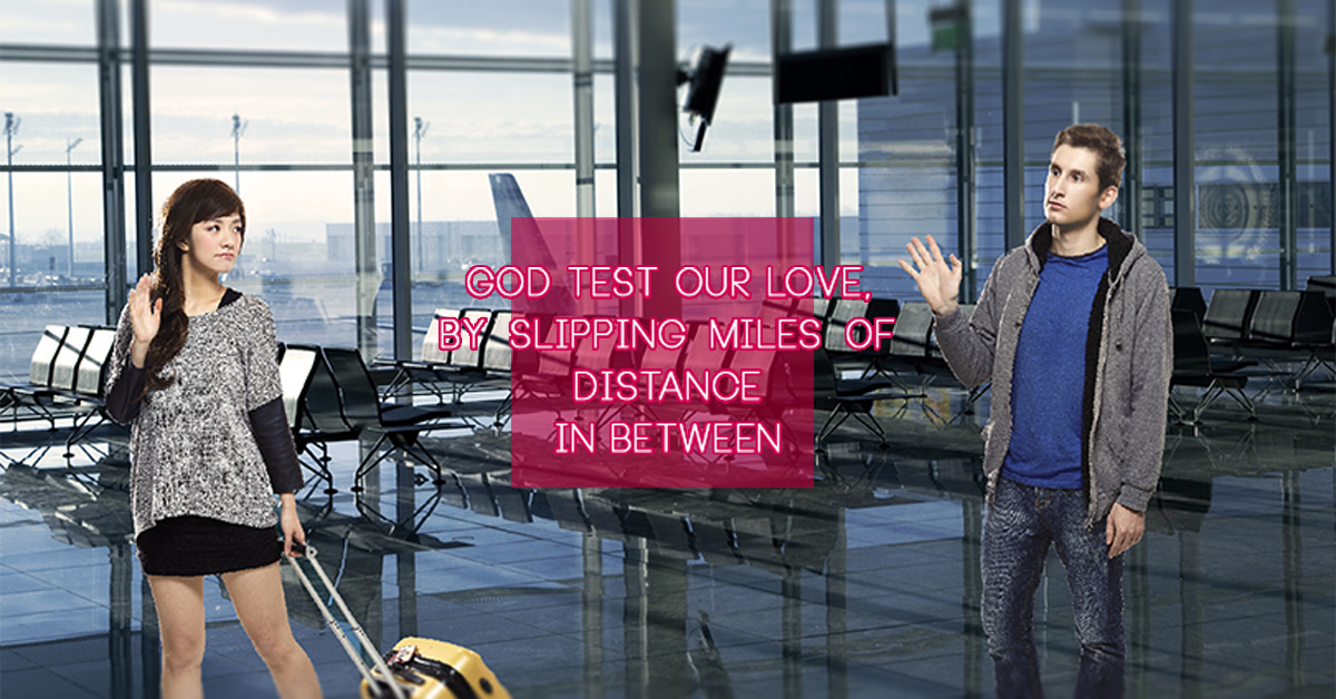 Social_Language's tweet image. God test our love by slipping miles of distance in between.
Read our stories: goo.gl/6kh8ap
#Social_Language