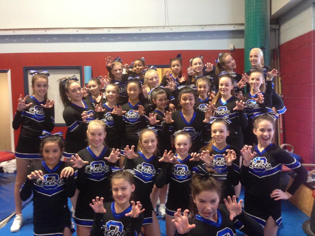 Ocelots are pumped for the first competition of the year. #causecats