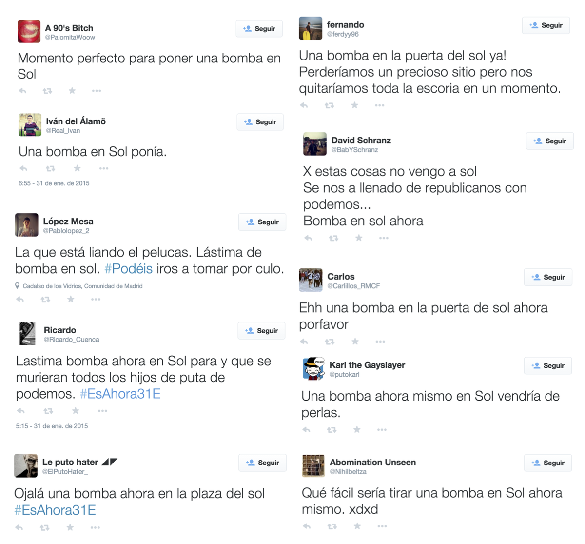 cuadernista's tweet photo. Hola @policia ¿Me explican si ésto es delito? http://t.co/LzA0VpeL16