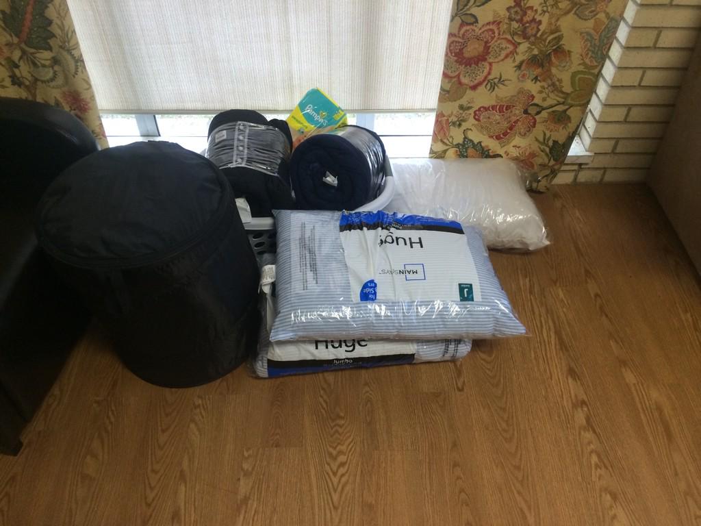 Thegatheringada's tweet photo. Last chance to give for our ECU int. students &amp; family. We will make the spring15 drop off on Mon. 2/2. DM for a list http://t.co/PS2qoCBAMG