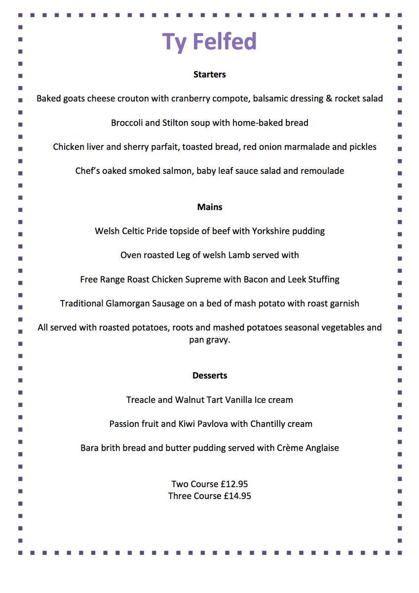 VelvetCakery's tweet photo. Our Menu for tomorrow #sundaylunch #sundaydinner #ammanford #tyfelfed #sundaylunchammanford http://t.co/emvMwOgBfn