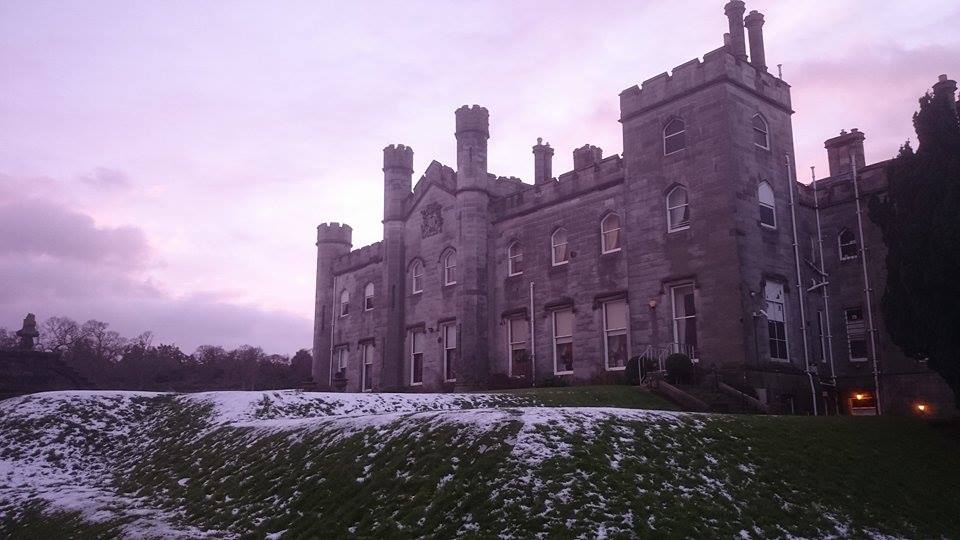 letsdrift's tweet image. Just arrived at the stunning @DundasCastle for tonight's Wedding. #snow