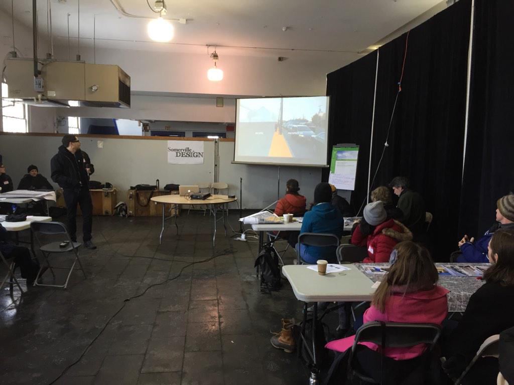 #PlanUnionSquare A dedicated group sharing their ideas for Union Square on a Saturday morning.