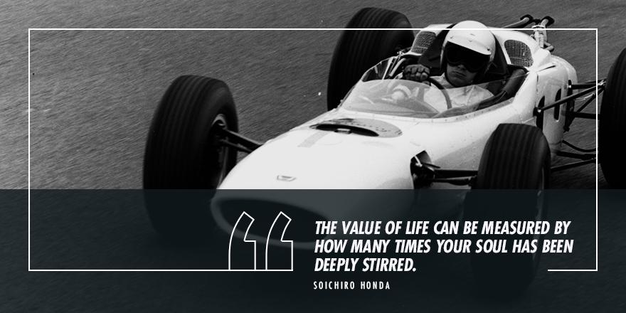 HondaRacingF1's tweet image. Success comes from failure, opportunity from adversity. Our ambition is stirred every time we race.