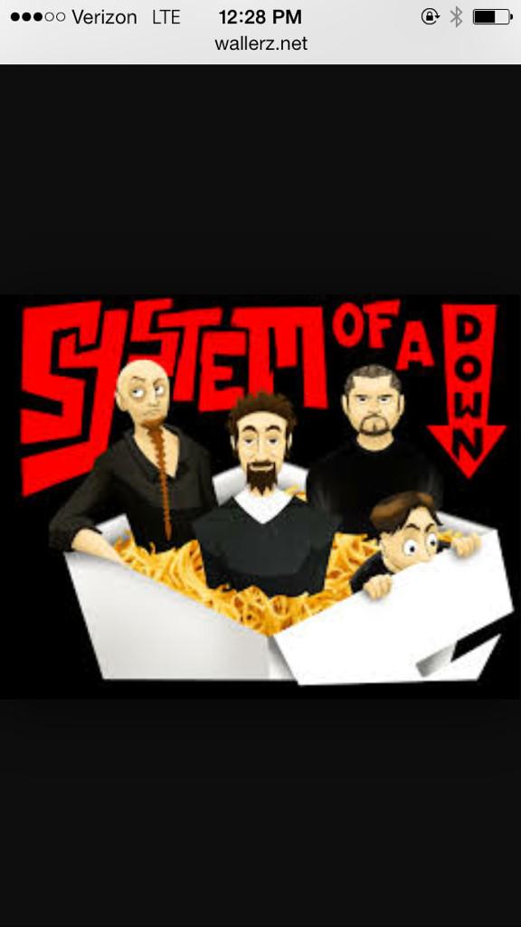 E_Welliver's tweet photo. If only this was a poster... #soad #wakeupthesouls #chopsuey http://t.co/UkgG0XPyi3