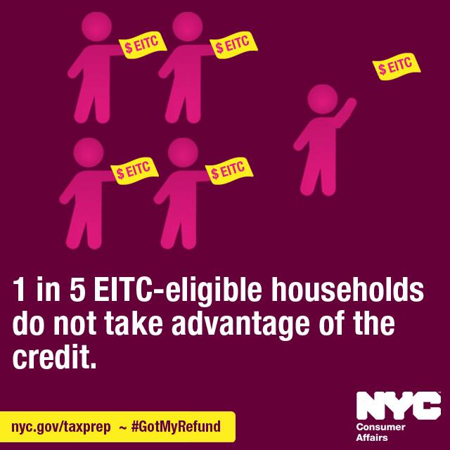 JoinJoyner's tweet image. Bronxites, tax credits can translate into real money. Your money deserves to be in your pockets. #GetYourRefund.