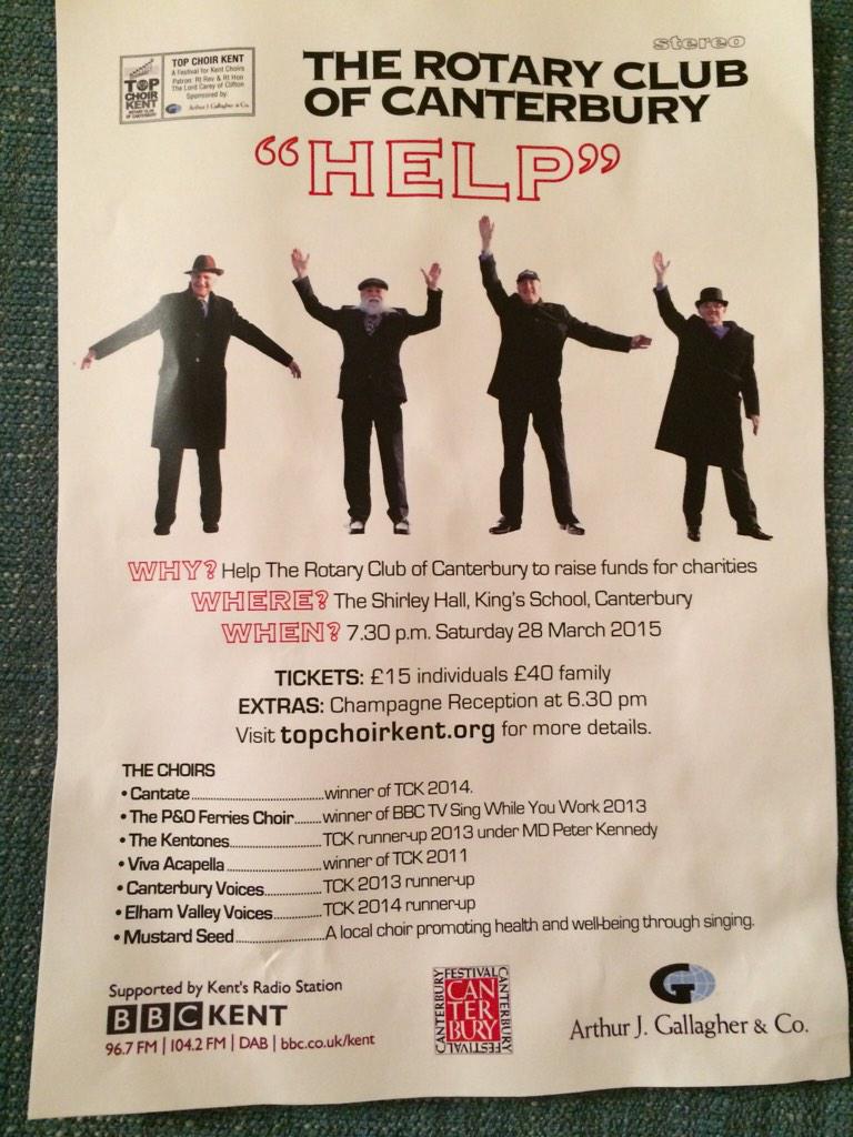 Great meeting choir reps <a href="/thekentones/">The Kentones</a> <a href="/CantateChoirSev/">The Cantate Choir</a> to plan <a href="/topchoirkent/">Top Choir Kent</a> Gala Concert 'Help'