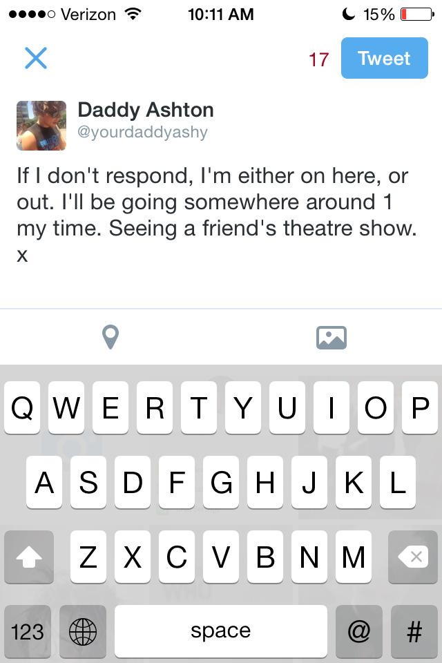 Haha, the whole tweet wouldn't fit. 😂