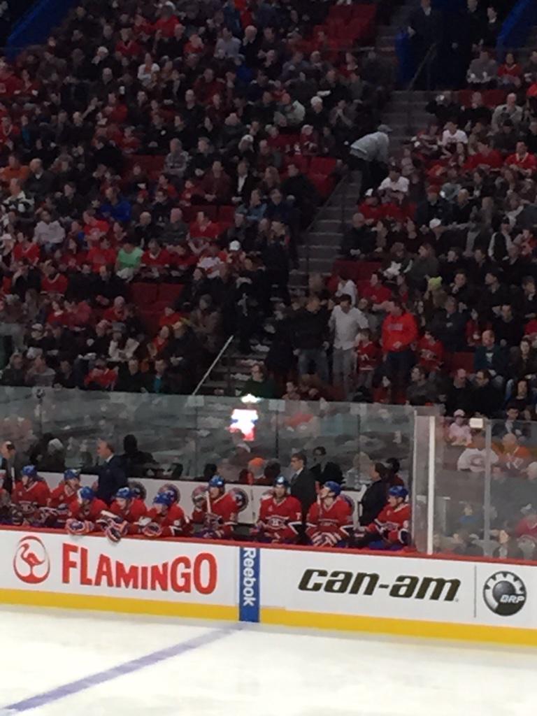 HabsDiehardsMTL's tweet image. Far pic but #RIPJean #JeanBeliveau #4
