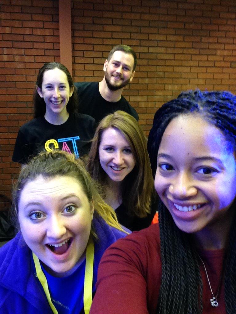 MaddinRyan's tweet photo. Just presented about #JourneyToHope  with @bsuSAT exec team! See you on Monday at 7pm! @BSU_NRHH #CirqueDuLead http://t.co/UyBUFxJTxi