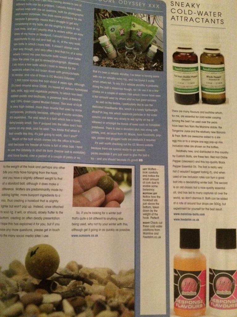 JoeTurnbull69's tweet photo. Still the best there is....#Bait-World #unbiased #baitreview only in @CarpworldMag http://t.co/JKvKUWggxi