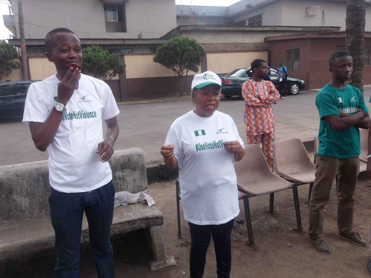 iofcnig's tweet photo. Thank you Lord for the PEACEWALK  today from NIJ Ogba to Pen Cinema. http://t.co/E1lJWl1oUR