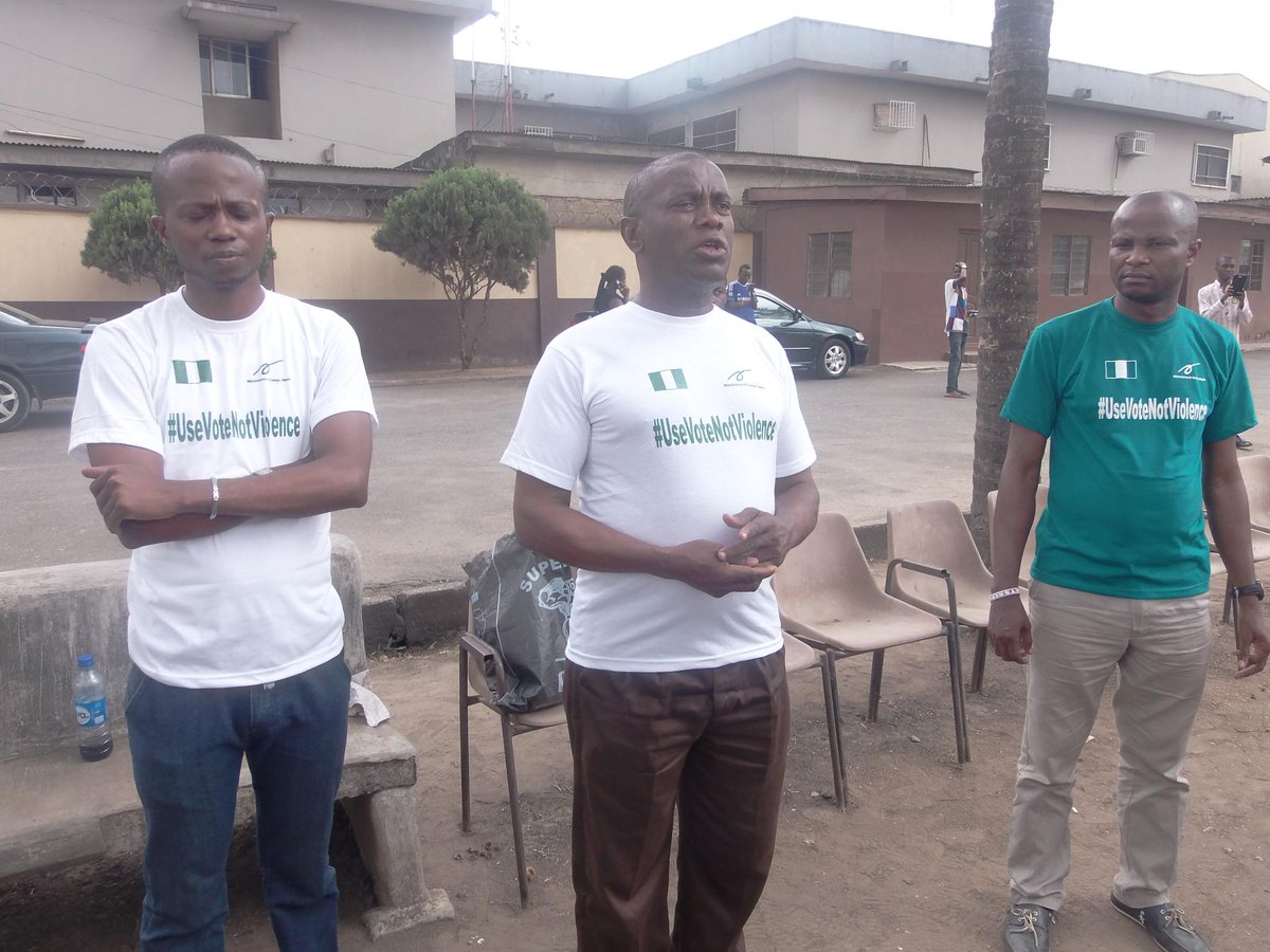 iofcnig's tweet photo. Thank you Lord for the PEACEWALK  today from NIJ Ogba to Pen Cinema. http://t.co/E1lJWl1oUR