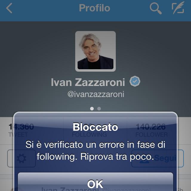 SardegnaBN's tweet photo. +++ PARTECIPATE +++
Se sei stato bloccato 
da @ivanzazzaroni fai un
#RETWEEET 🔁
Vediamo quanti siamo forzaaa http://t.co/aQe3ZEottI