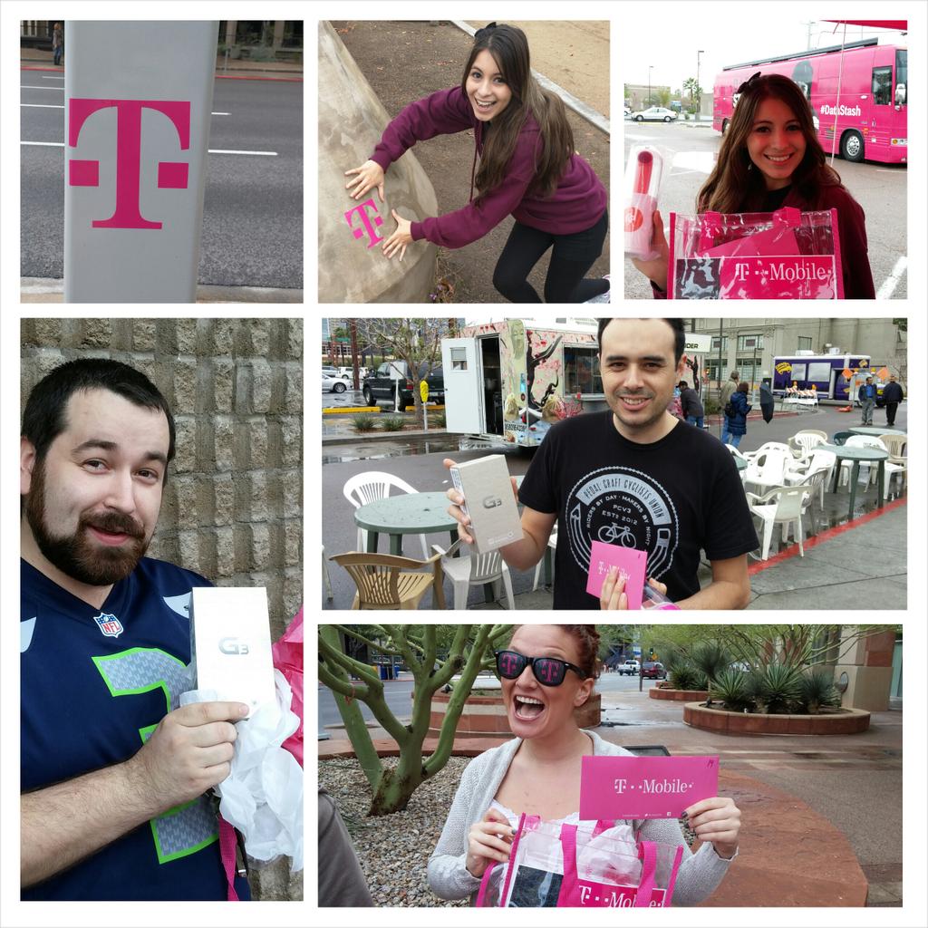 TMobile's tweet image. What an amazing #DataStash Dash in the Phoenix area today! Thanks for participating &amp;amp; congrats everyone!
