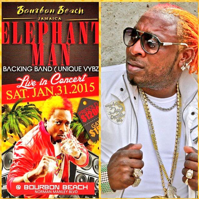 ElephantManJa's tweet photo. Negril the Energy Gawd is coming @bourbonbeach #TeamShizzle out later #DoDiRightThing http://t.co/q70vr2w0ac