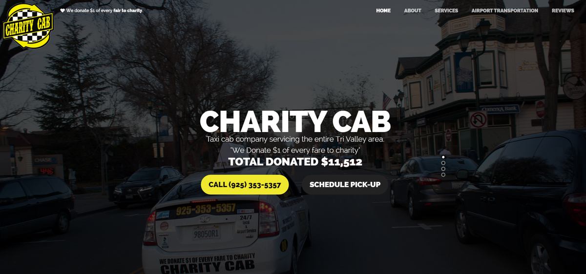 CharityCab's tweet photo. We just launched our new website! Check it out everyone! http://t.co/oFjhWAwpXQ #Website #New #Charity #Happy #Us 🚕 http://t.co/cQ5gMSbfr4