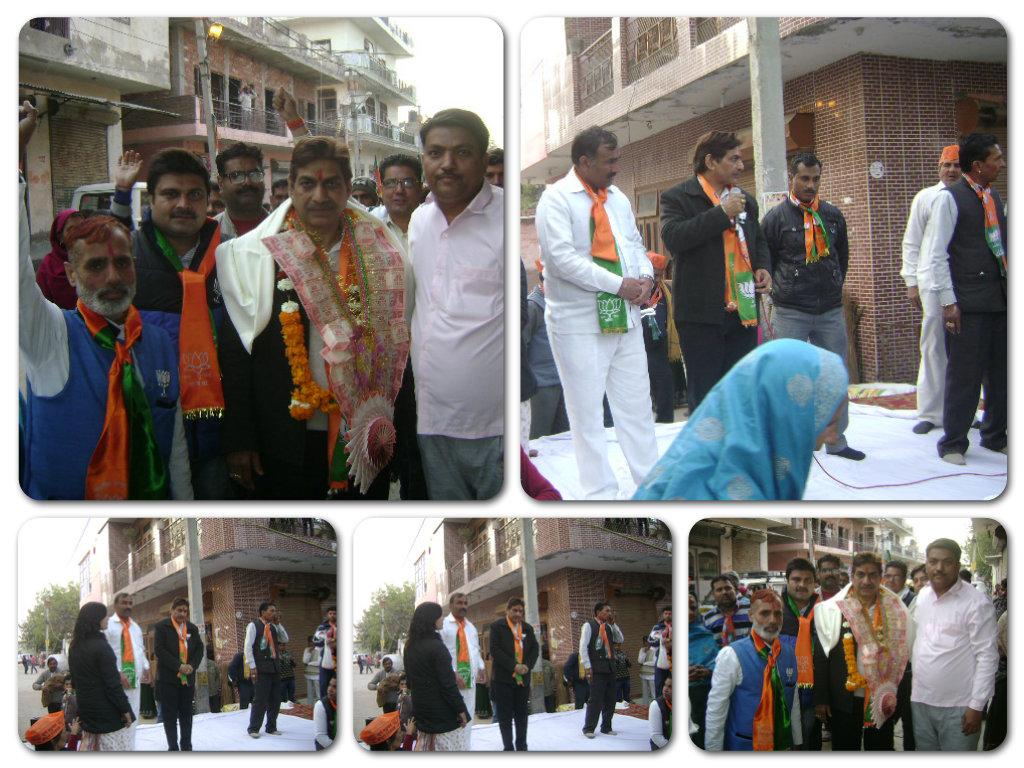 BJP4Dwarka's tweet photo. Padhyatra &amp; Jansampark of Sh @parduymnrajput in Nasirpur on 31st Jan'15

#BJP4Delhi #BJP4Dwarka #Rajput4Dwarka http://t.co/TnDQqTUM1N