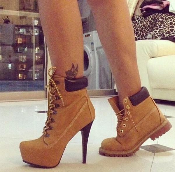 timberland tacones