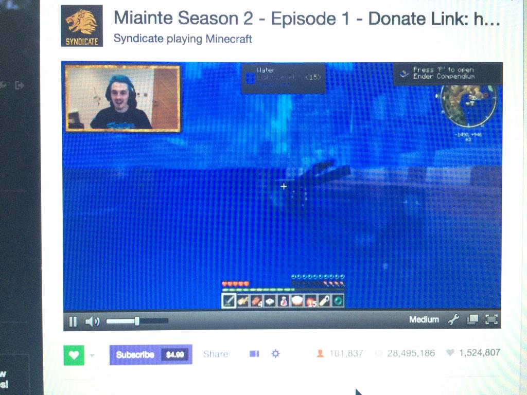 xellymellyx's tweet image. twitch.tv/syndicate #TeamDiainte #MiainteS2 @mianite @ProSyndicate WATCH IT NOW! 102K HYPE!