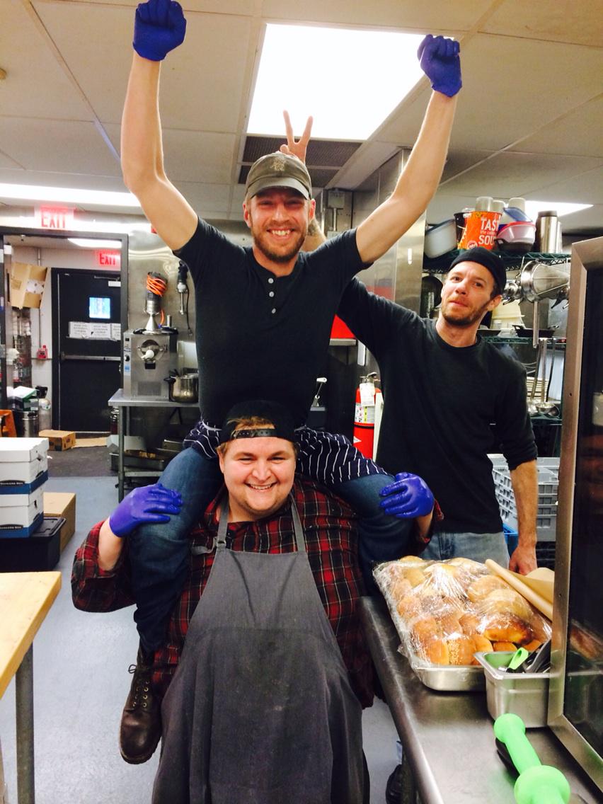 gdryden80's tweet photo. Kitchen solidarity @Table3Nashville http://t.co/Ri3awQBDjZ