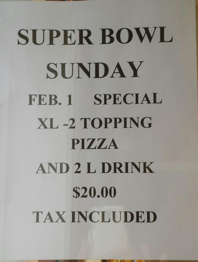 MainStreetTO's tweet photo. Get ready for Super Bowl Sunday http://t.co/uI5mcGS4KI