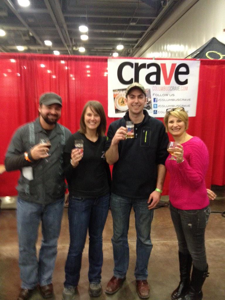 ENSwanger's tweet photo. @ZaftigBeer Good times last night! I especially enjoyed the #shadowmistress. It was great to meet you! @OhioBeerfest http://t.co/tJ2lyibtSk