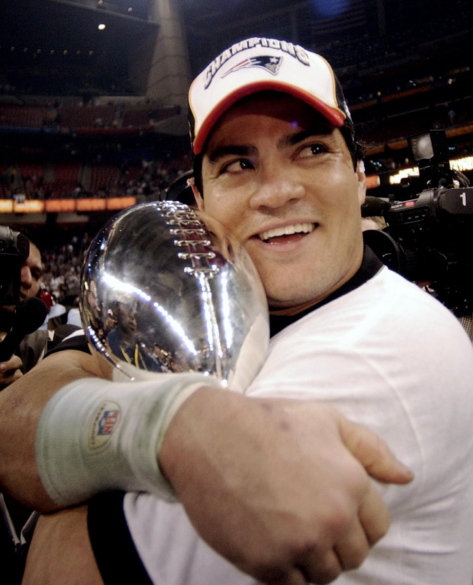 Patriots's tweet image. 3-time Super Bowl champion Tedy Bruschi will be the Patriots' Honorary Captain for Super Bowl XLIX tomorrow! #SB49