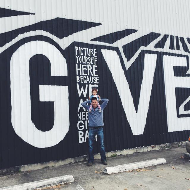UnitedEquities's tweet photo. Hey, @aimeewoodall, check out how we dotted the "i" 😀 #GIVEHOU http://t.co/4gtoqLvRjJ