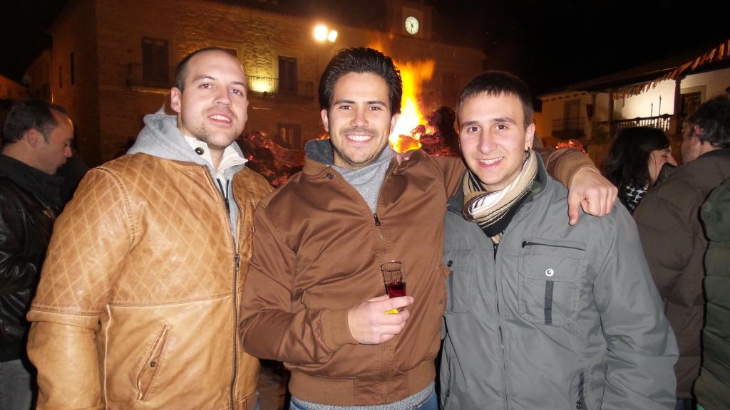 Con @edugalindoconde  y tolosintwiter en la candelaria de dos torres