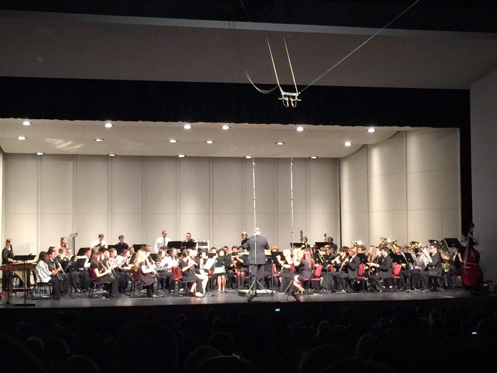 AKHSBand's tweet photo. Stunning performance from the 11-12 All-District Band...great job Michael, Wilfred and Ben. #RobertSheldon http://t.co/gUwPTS63AS