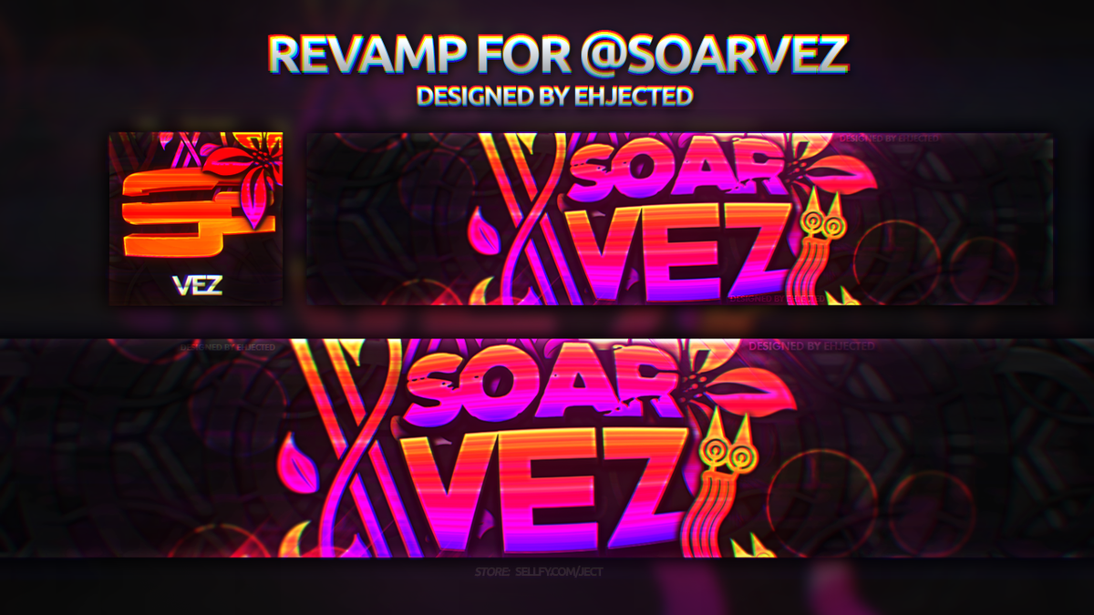 ehjected's tweet image. Revamp for @SoaRVez 
How many RT's can we get?!