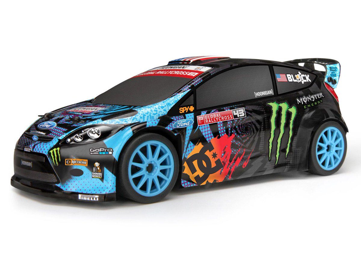 ken block ford fiesta rc car