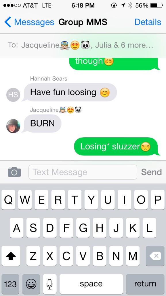 IanWetherbee_14's tweet photo. They make fun of themselves @HannahSearsxoxo @Jackie_D4 #FuckSLU http://t.co/zfAez4Wfmh