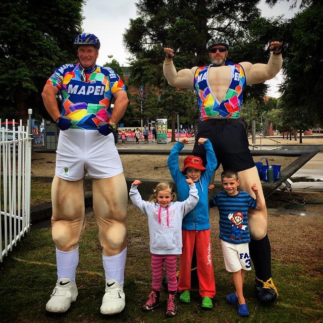 Some big hitters here at #CadelsRoadRace