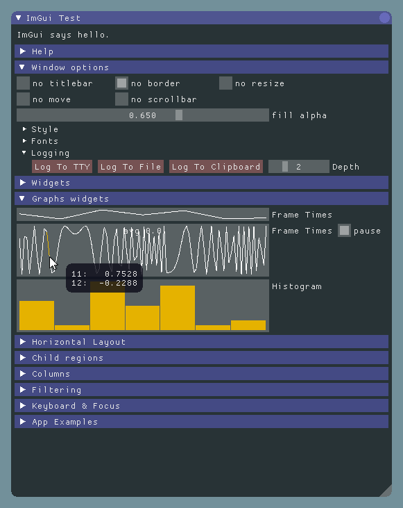 GitHub - ocornut/imgui: Dear ImGui: Bloat-free Graphical User interface for  C++ with minimal dependencies