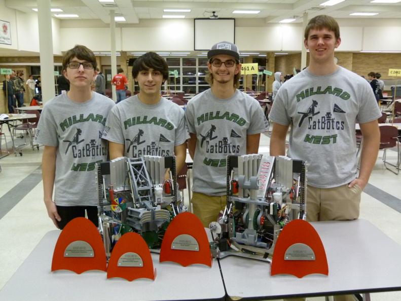 RT: MW Robotics Tower Tigers/Cube Cougars CHAMPIONS &amp; Tower Tigers win Sportsmanship &amp; Honor Awards!  #mwhspride