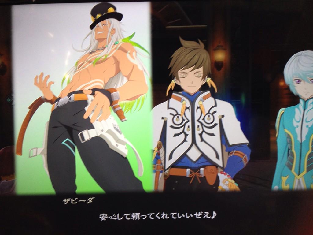 悠希乃 犬猫の話題多めです うむ ﾉ ザビちゃんおもろーい この辺で半分くらいは進んだのかな やはりキャラ変わると雰囲気違うな ﾟwﾟ ﾉ ザビちゃんもデゼルもいい天族だ テイルズオブゼスティリア ザビーダ Http T Co Woy15tr3fz