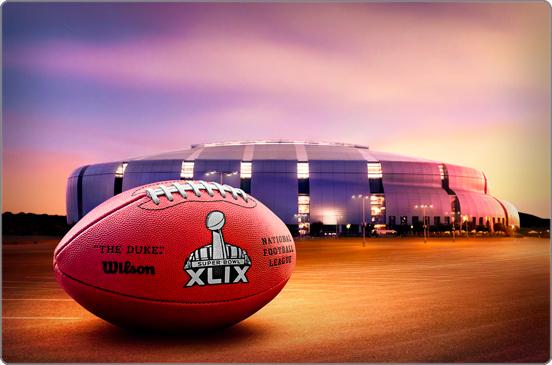 REEisInc's tweet photo. Super Bowl XLIX is just around the corner in Glendale, AZ! Are you going with the #Patriots or the #Seahawks? http://t.co/bZWT20ukqE