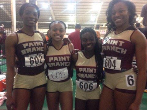 BiggPadree's tweet image. Girls 4x200m relay finishes 2nd in heat unofficial time of 1:45.09! Fastest this season! #VaTechInvite #pbtrack