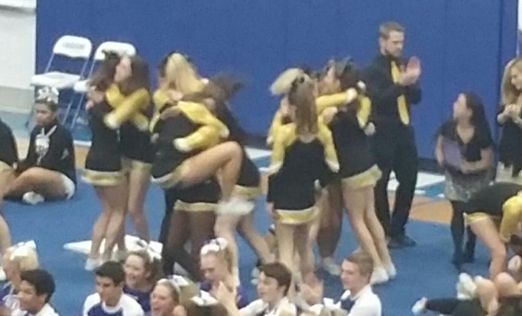MVPrincipal1's tweet image. Mustang Cheerleaders came in 2nd in sectionals and are going to State. Way to Go!