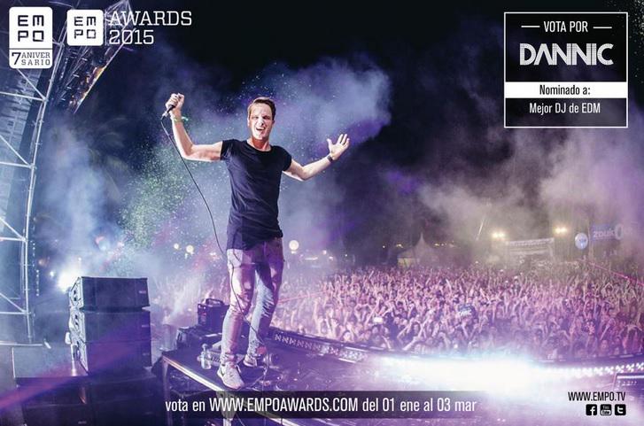 urbanrebelpr's tweet photo. There is still time to vote for @dannic as #BestEDMDJ in this years @EMPOTV #Awards! http://t.co/BL1doKU8jY http://t.co/07mkZK2RD7