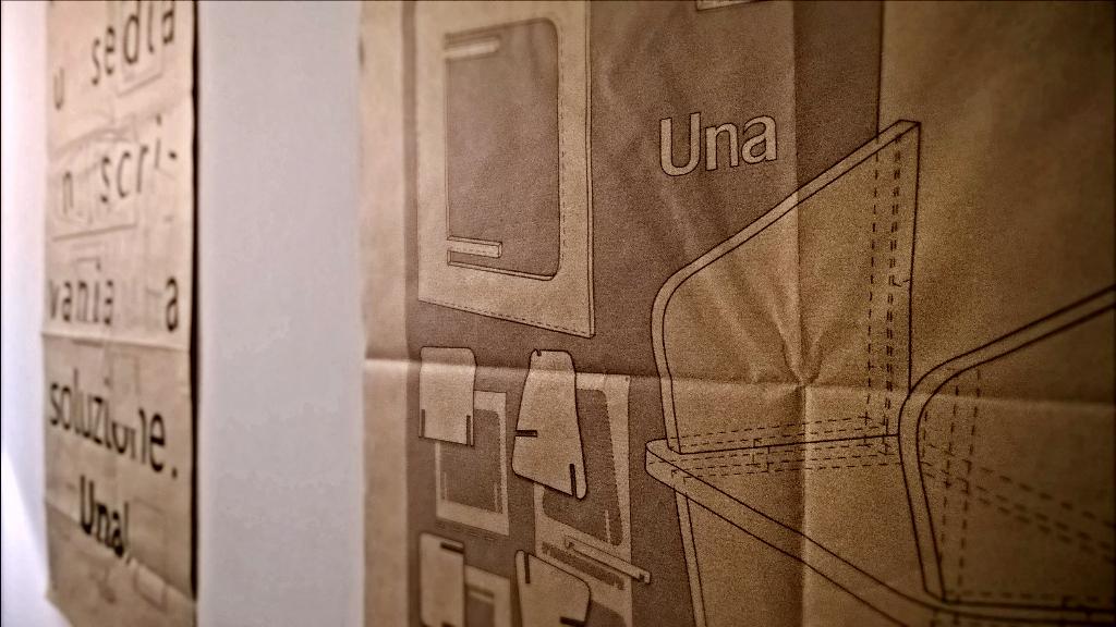 Una sedia, una scrivania, una soluzione! #UNA #nevogliouna #design #ecodesign #Chair #desk #notrash