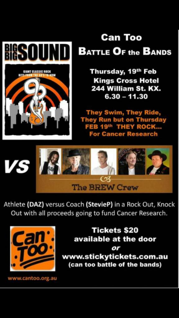 bigbigsoundband's tweet photo. 18 days to go for this great cause and great GIANT classic rock-don't miss out # battleofthebands http://t.co/JLjg1s9Hqy